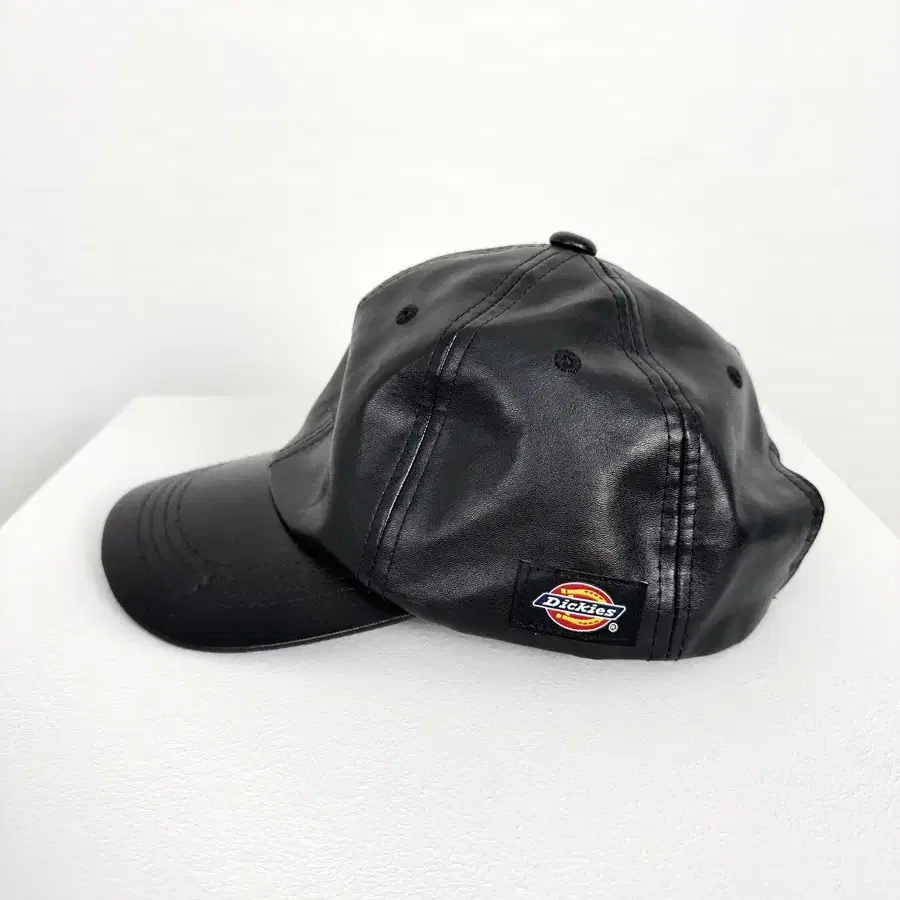 vintage dickies faux leather cap