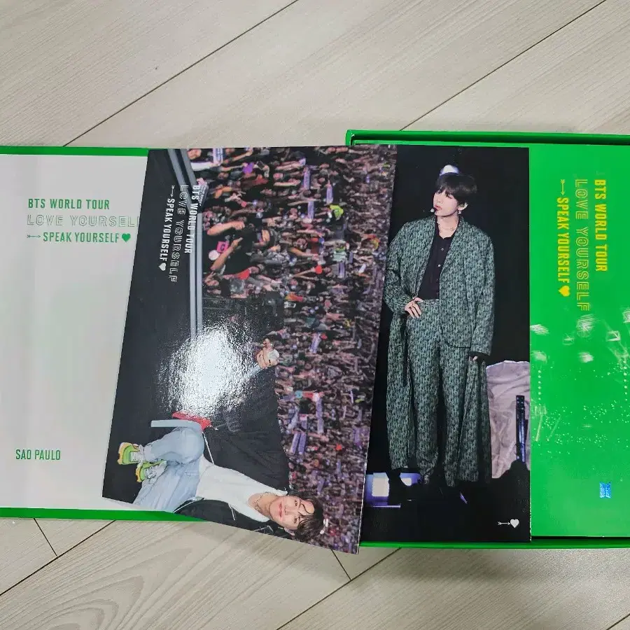 방탄 상파울루 DVD 뷔 북마크 풀박