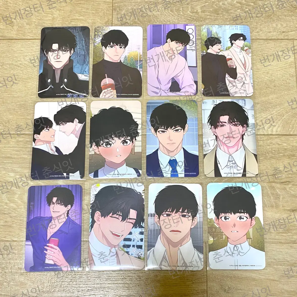 Morphon Hunter 10 times in one night... photocard Set of 12 Photo Cards