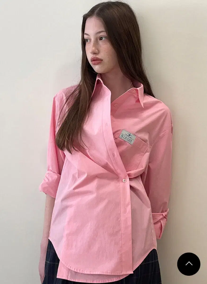 시눈 셔츠 classic cotton shirt (Light Pink)