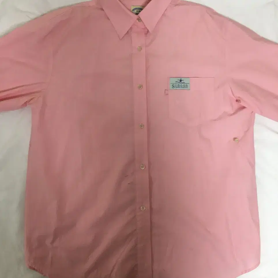 시눈 셔츠 classic cotton shirt (Light Pink)