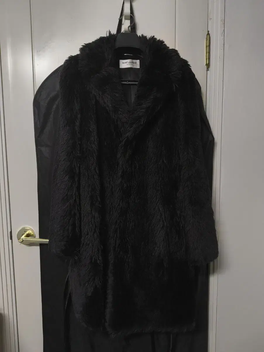 Saint Laurent Oversized Mohair Wool Coat50