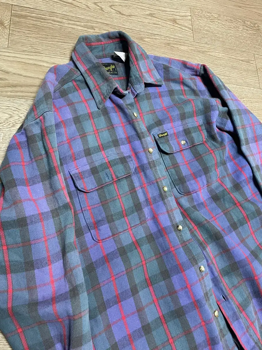 Wrangler Vintage Western Check Shirt