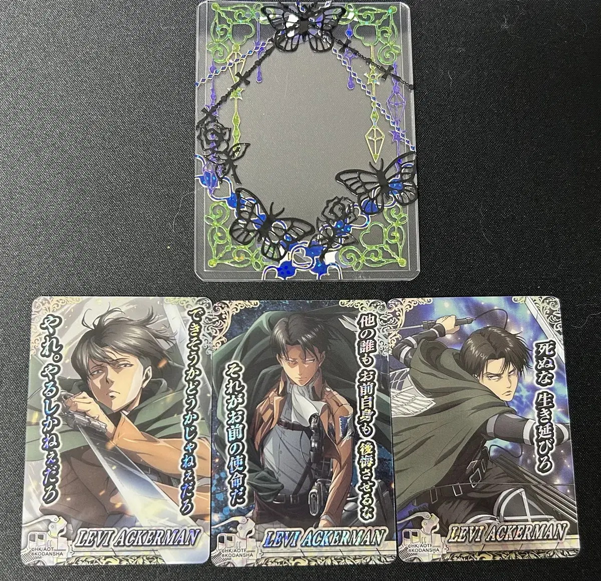 Jin the Juggernaut Jin the Juggernaut Levi SR kard Rare kard WeHeathcard Acrylic Cards in Bulk