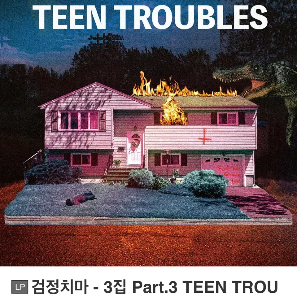 검정치마 teen troubles LP(미개봉)