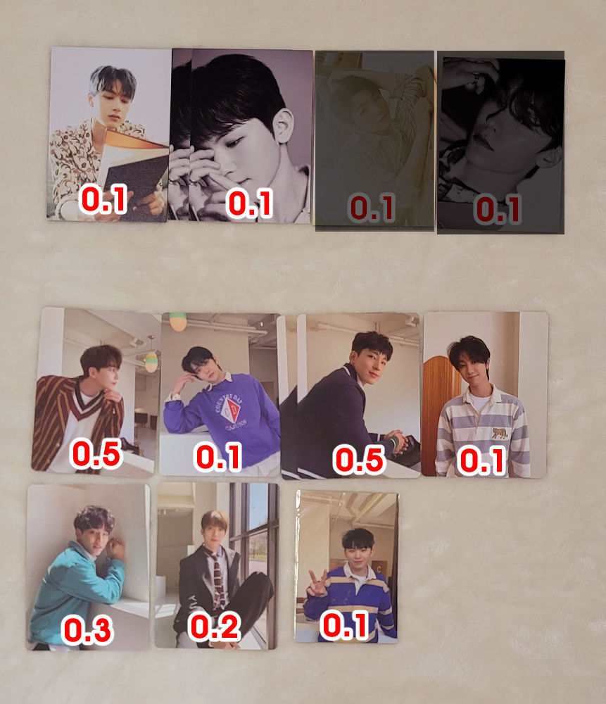 Your Choice Semi Colon album components wts minicard postcard pre-order benefit jeonghan wonwoo woozi