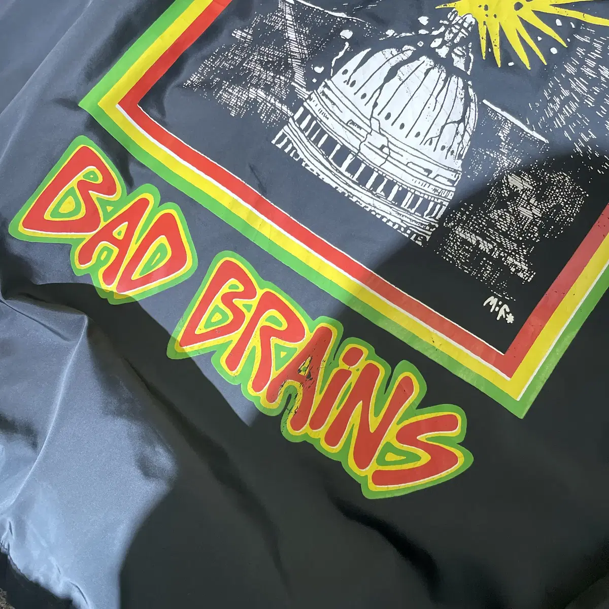 오베이 BAD BRAINS 코치자켓 S