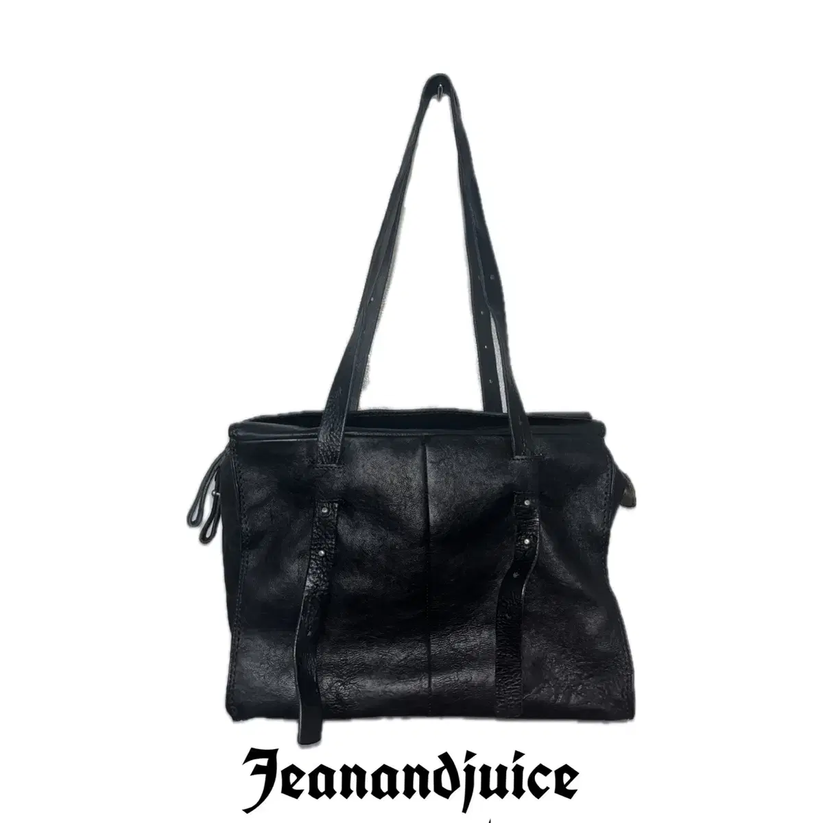 rare* as98 calf skin washed leather bag