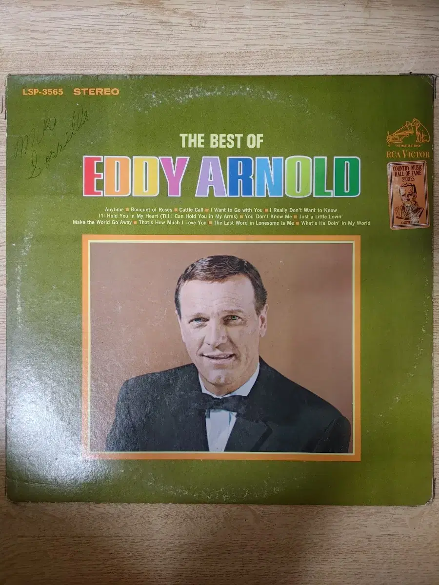 EDDY ARNOLD 음반 b (LP 턴테이블 오디오 앰프