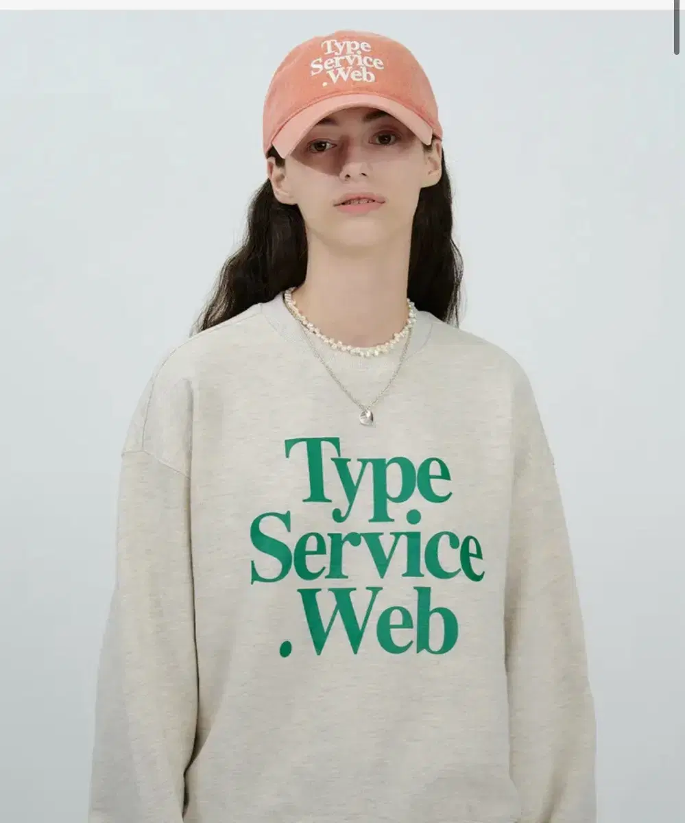 타입서비스 Web Sweatshirt [Oatmeal]