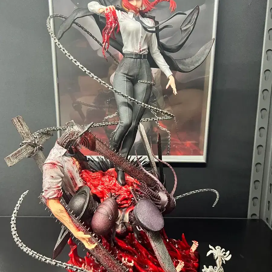 YOYO Makima Resin Statue #YOYO마키마,#체인소맨피규어,#마키마피규어