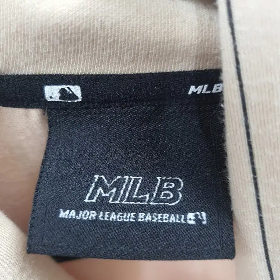 MLB 후드티85 베이지