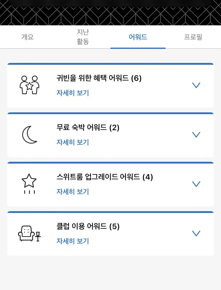 Hyatt 하얏트 어워드 GOH, SNA, 클럽어워드