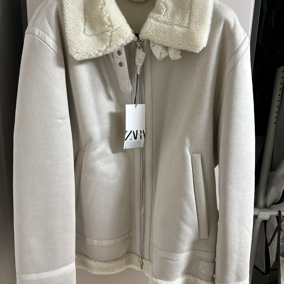 [XL]ZARA 남성 무스탕