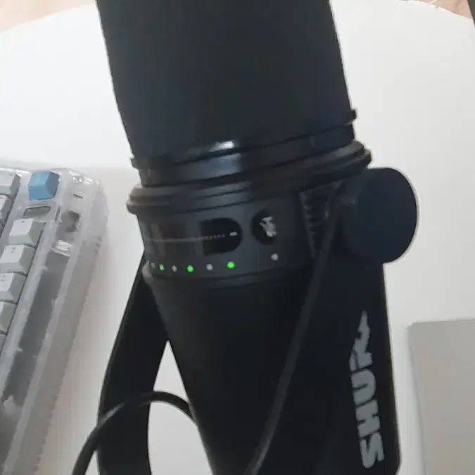 슈어 Shure MV7, SM7B팝필터, 암스탠드, 작은 스탠드 일괄