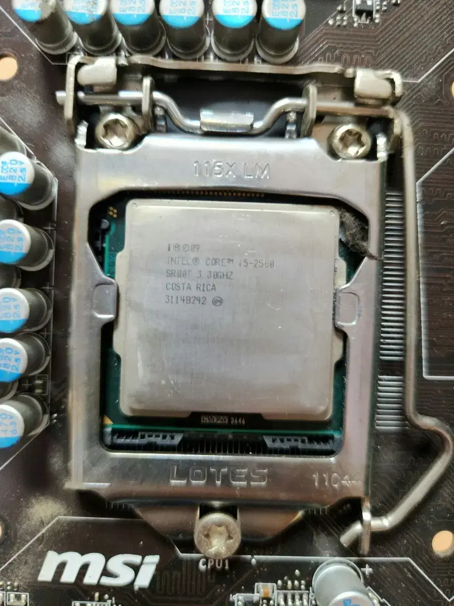 i5 2500 메인보드 세트 판매합니다