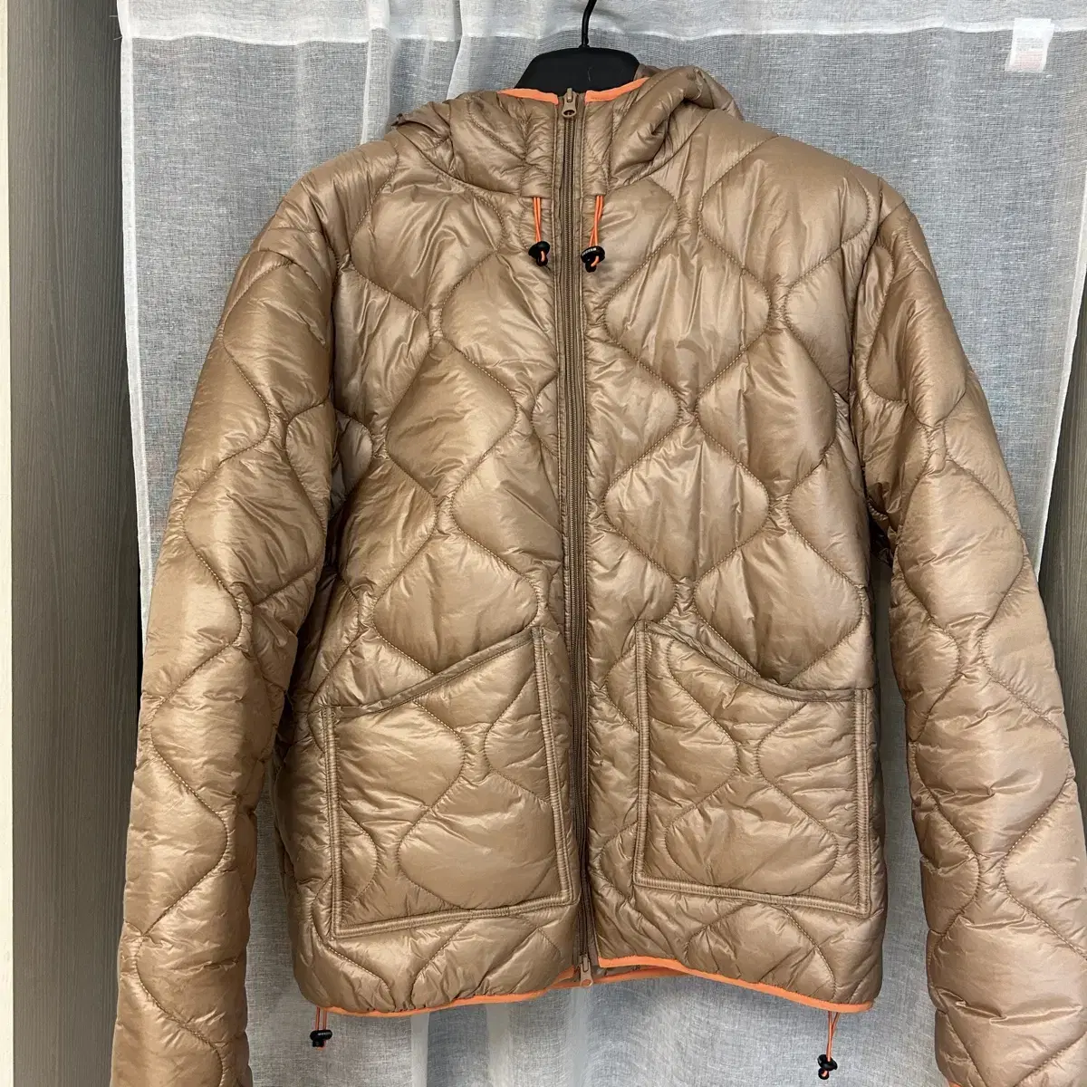 위캔더스 CARROTS QUILTED JK (BEIGE) L사이즈