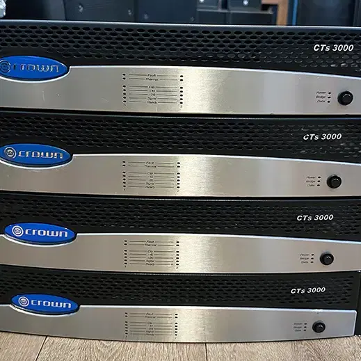 Crown 파워앰프 CTs3000 (1,500W x 2)