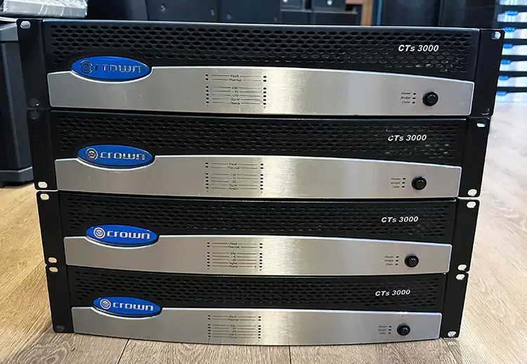 Crown 파워앰프 CTs3000 (1,500W x 2)