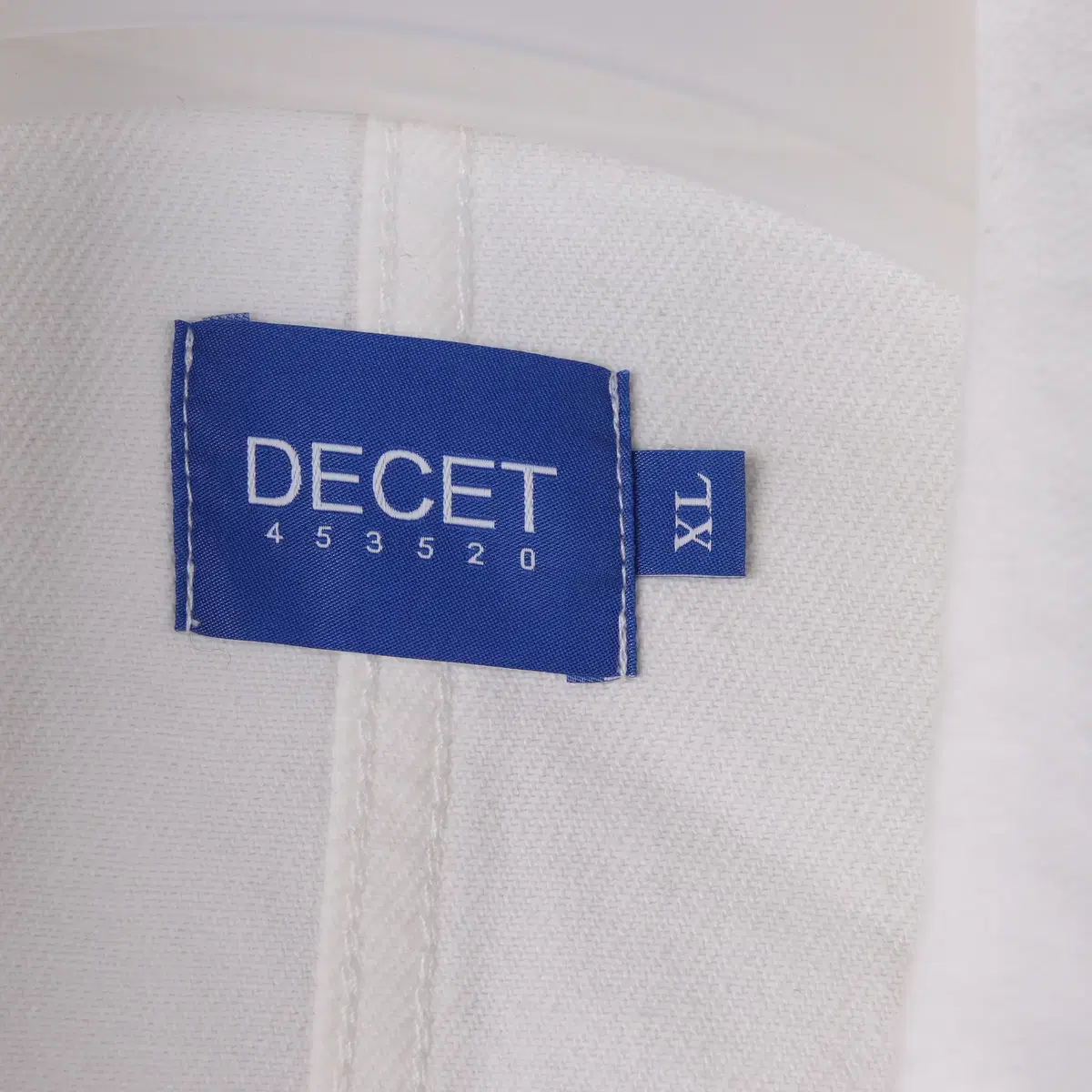 DECET 데게트 아이보리 데님자켓 (XL)