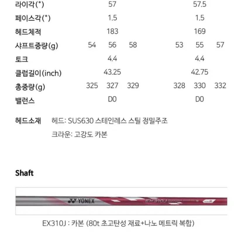 요넥스골프 이존  XPG 5번 18도 R 남성용페어웨이우드