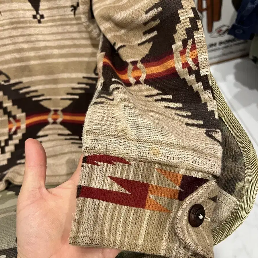 POLO AZTEC NATIVE NAVAJO 폴로랄프로렌 나바호 가디건