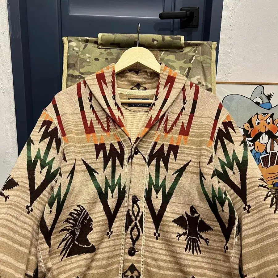 POLO AZTEC NATIVE NAVAJO 폴로랄프로렌 나바호 가디건