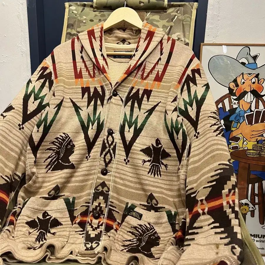 POLO AZTEC NATIVE NAVAJO 폴로랄프로렌 나바호 가디건