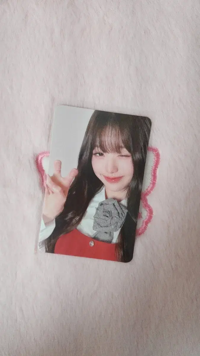 ive photocard sell jang wonyoung pop up minive