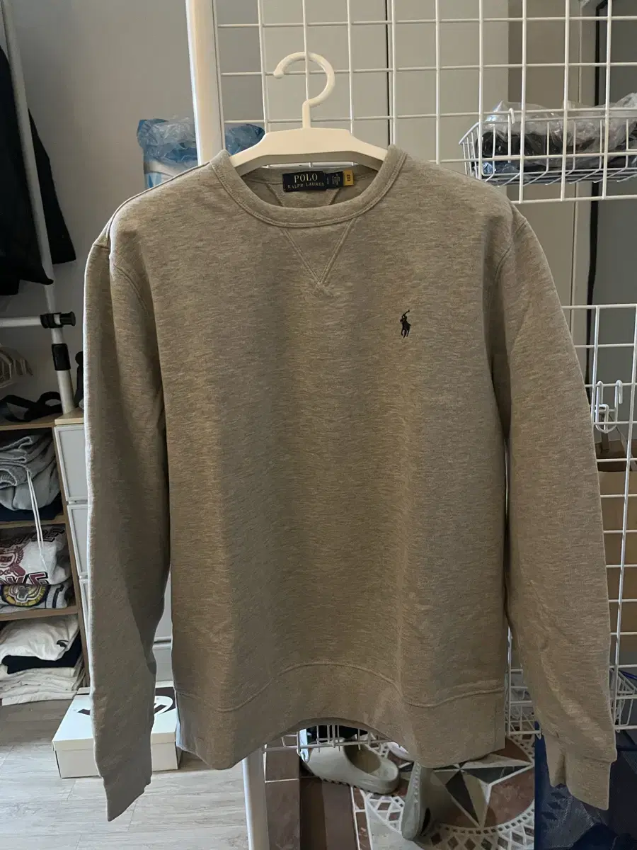 Polo RL Fleece Sweatshirt Gray L