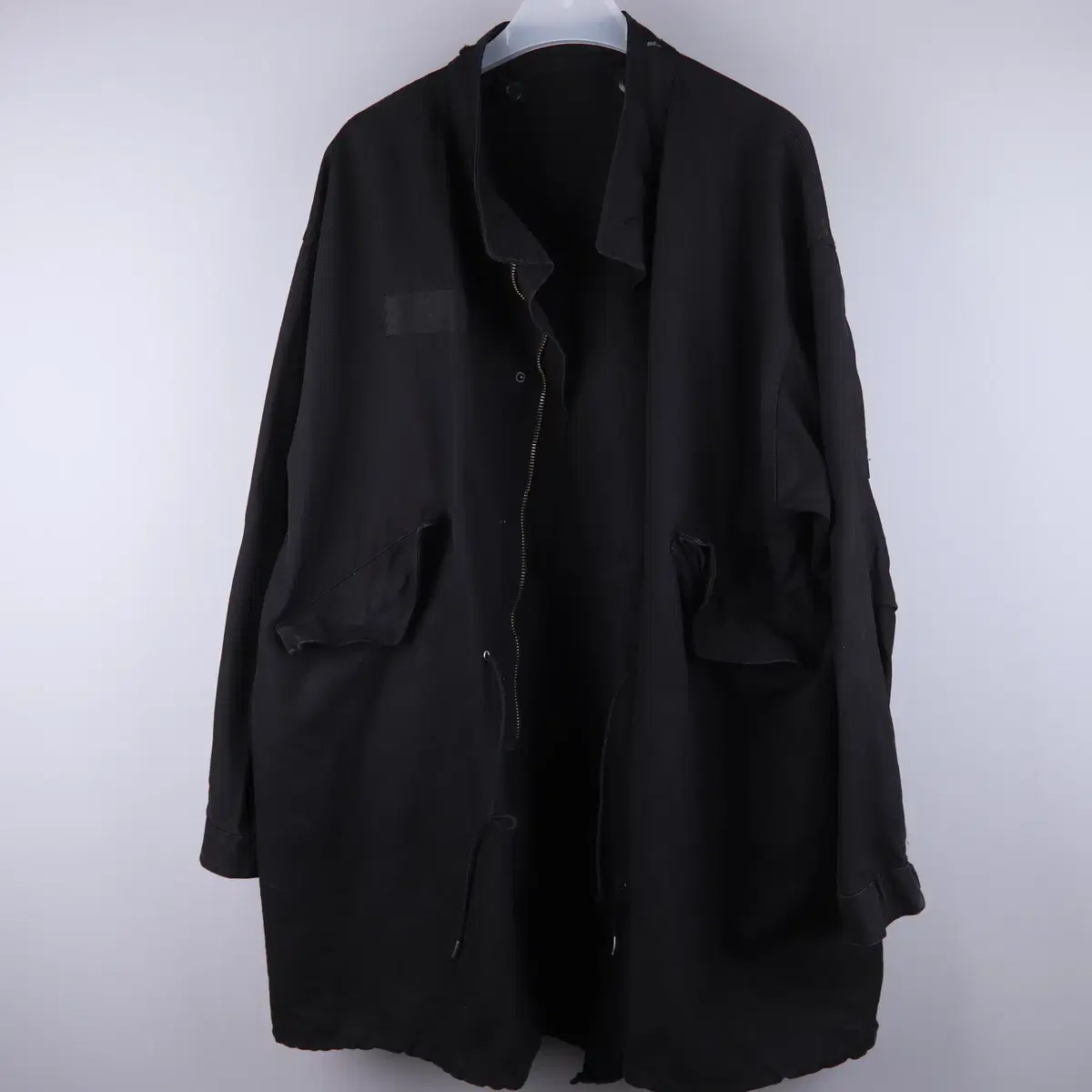 Raphergestore m65 Black Fishtail Field Jacket (L)