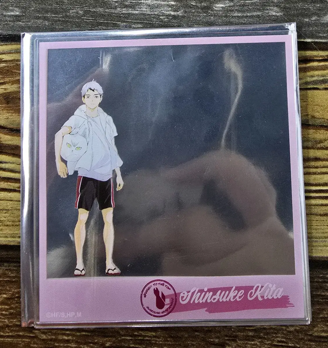 Haikyuu Trading polaroid acrylic kard Kita