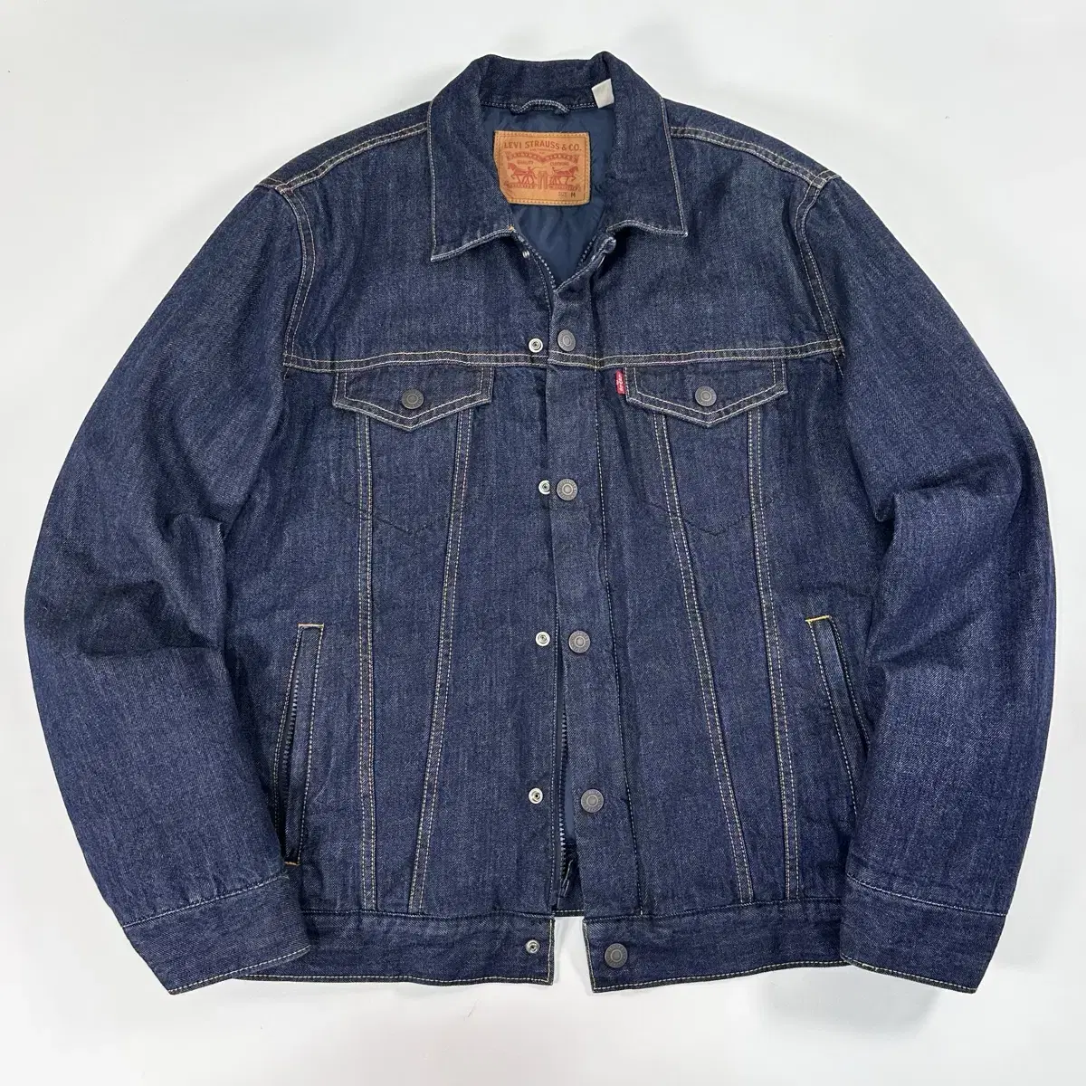 Levi's Goose Down Denim Trucker Jacket