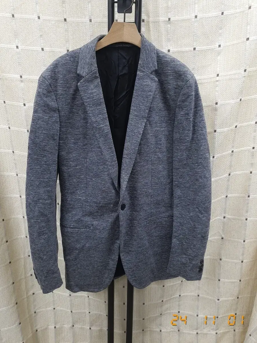 Terry Jacket40 Charcoal