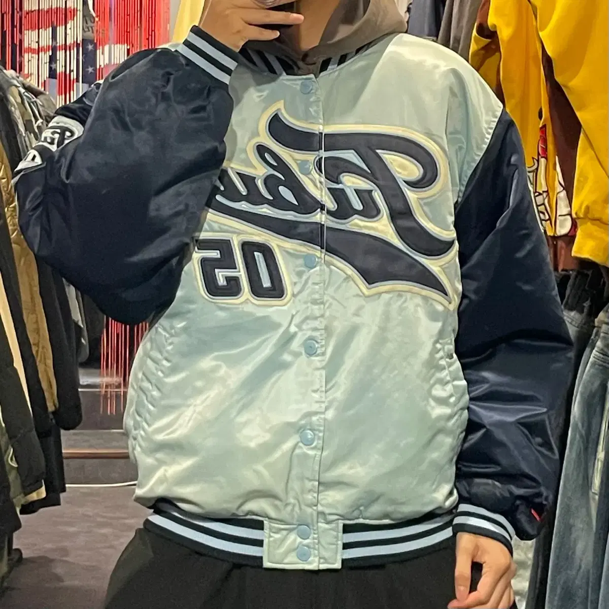 [IM] mlb 90s FUBU  바시티 자켓