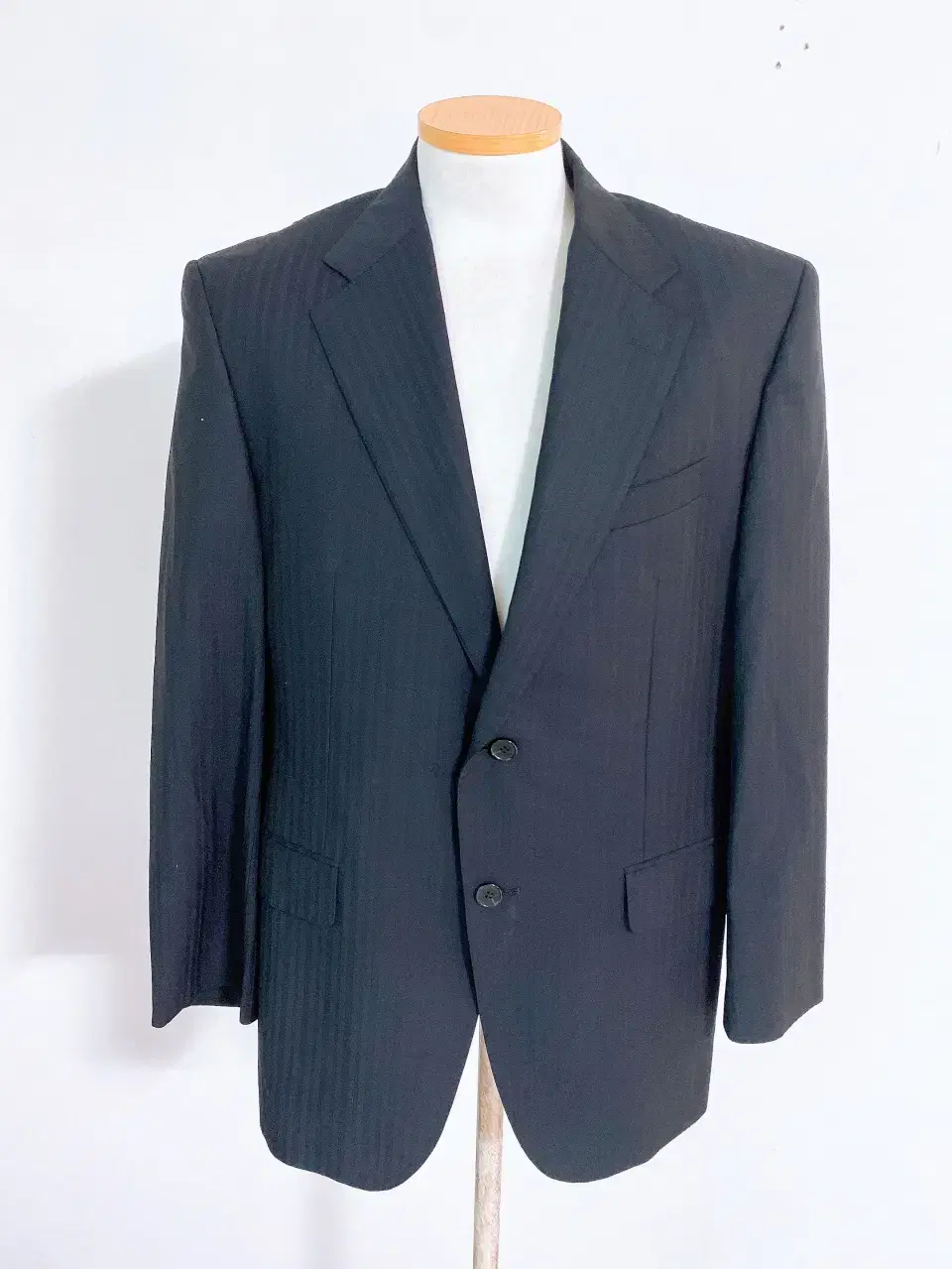 (Genuine)Givenchy Striped Mohair Wool Blazer Jacket(Men's 105)