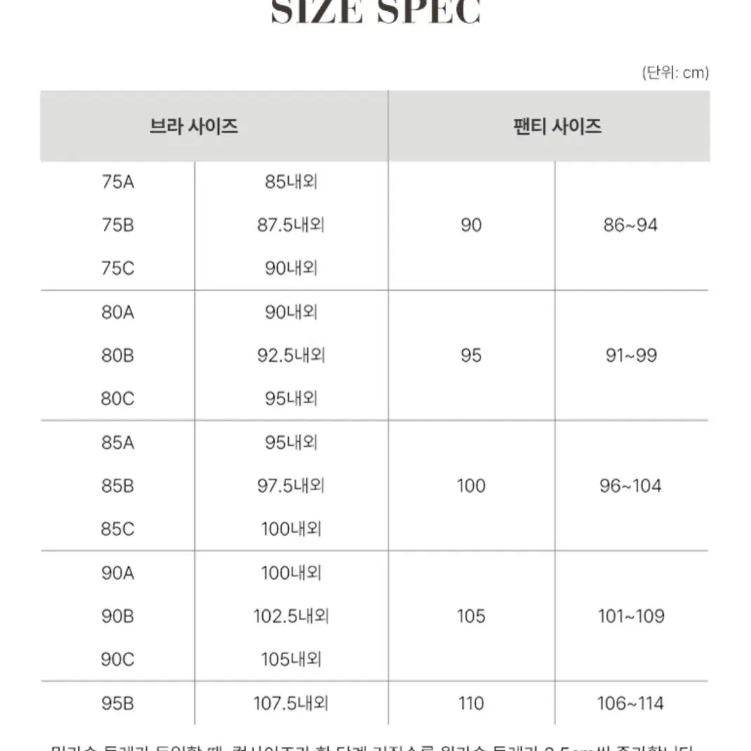 (새상품) 신영와코루 슬림업 인견커버링 브라팬티세트90B