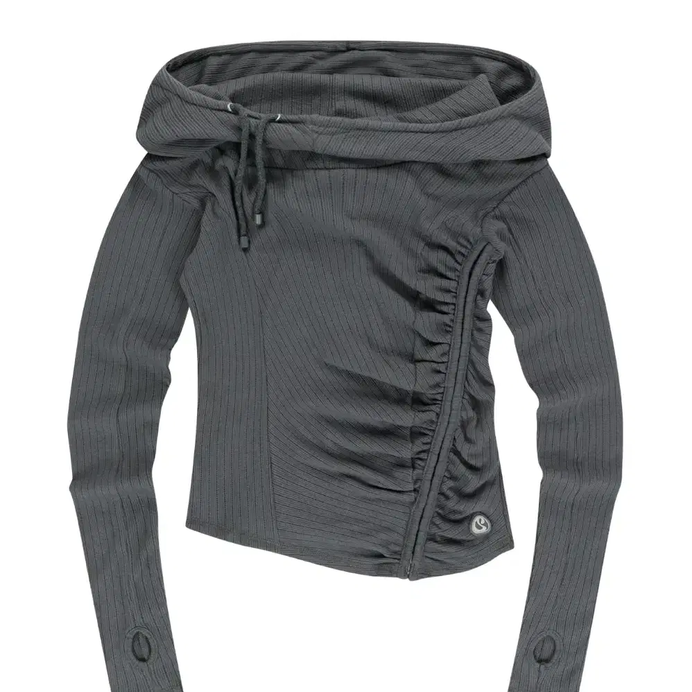 [미착] 코이세이오 SHIRRING HOOK HOODIE CHARCOAL