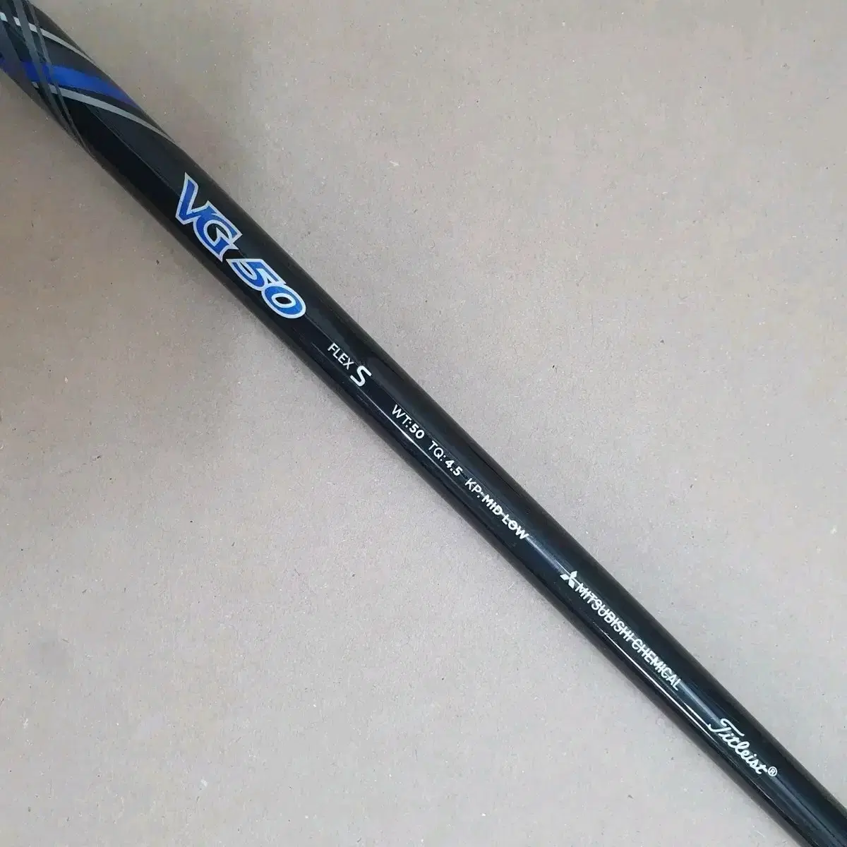 VG50 S title driver shaft