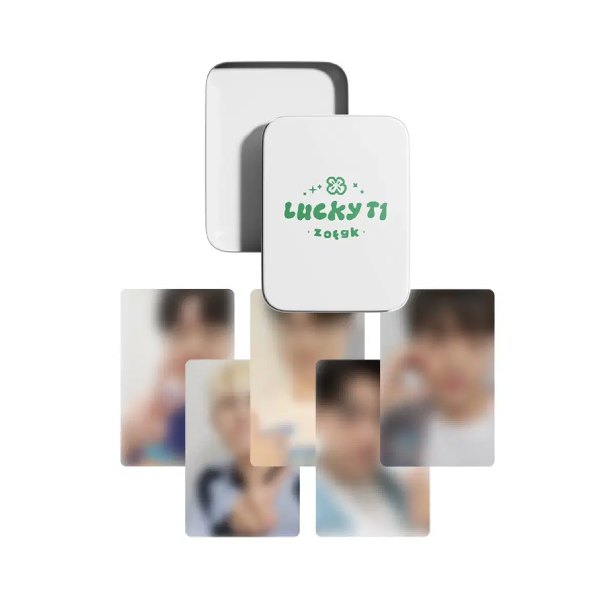 24 T1 Membership Lucky Tee One Photo Card set A wts - Zeofeguke