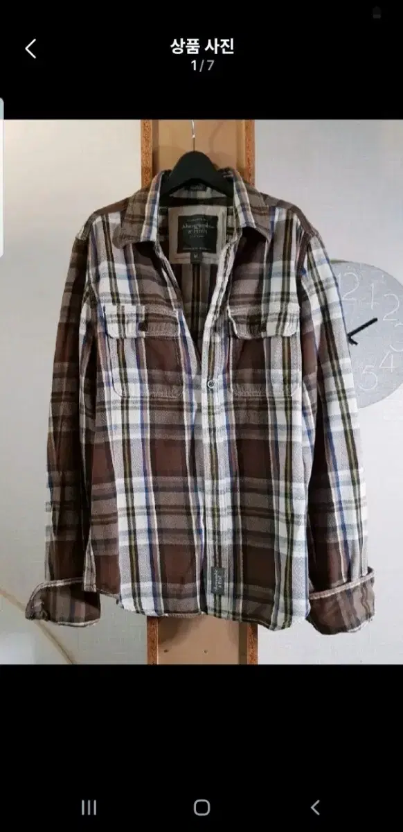 Abercrombie & Fitch flannel shirt (cold weather)