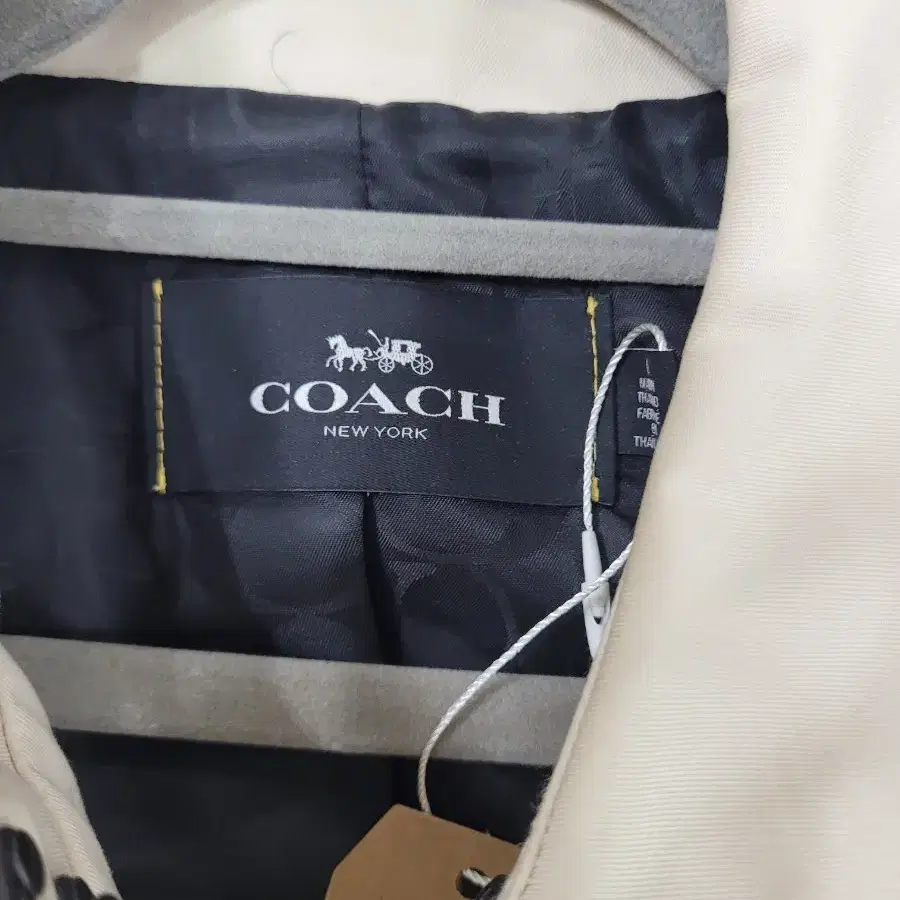 코치 COACH 여성 트렌치 코트 L