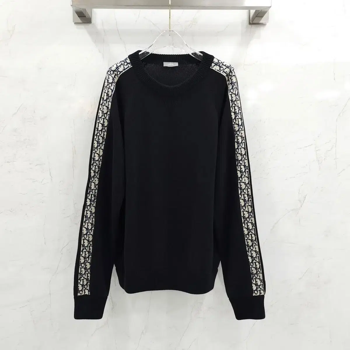 XL / Dior Oblique Insert Sweater