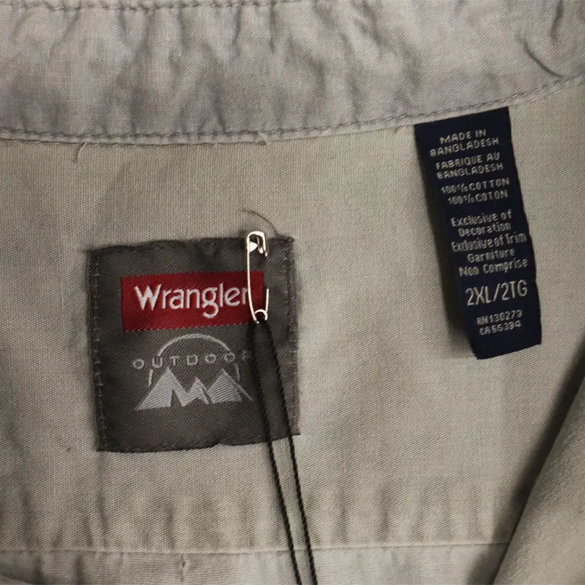 wrangler 투포켓 워크 셔츠