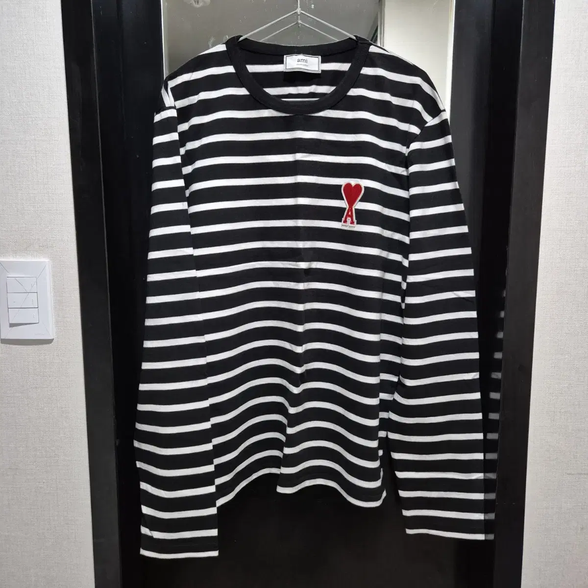 Army Stripe Big Logo Long Sleeve Tee XXL