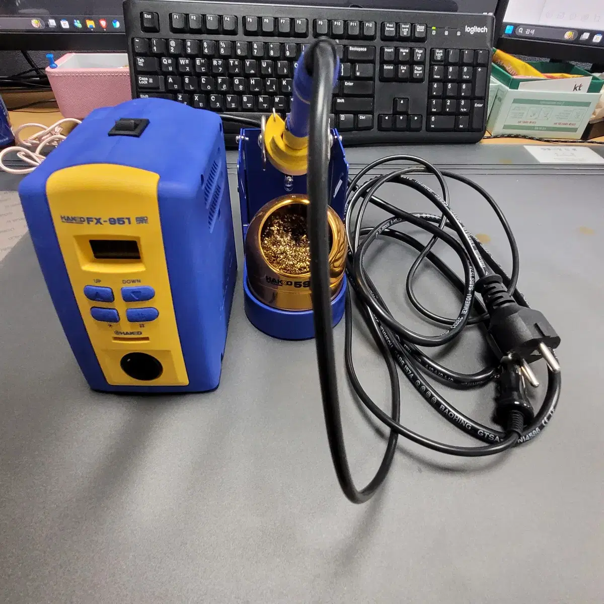 하코 전기 납땜 온도조절 인두기 HAKKO FX-951