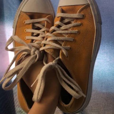 Yellow Converse sneakers 240