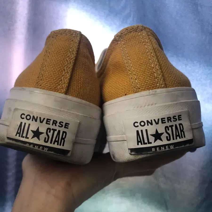 Yellow Converse sneakers 240