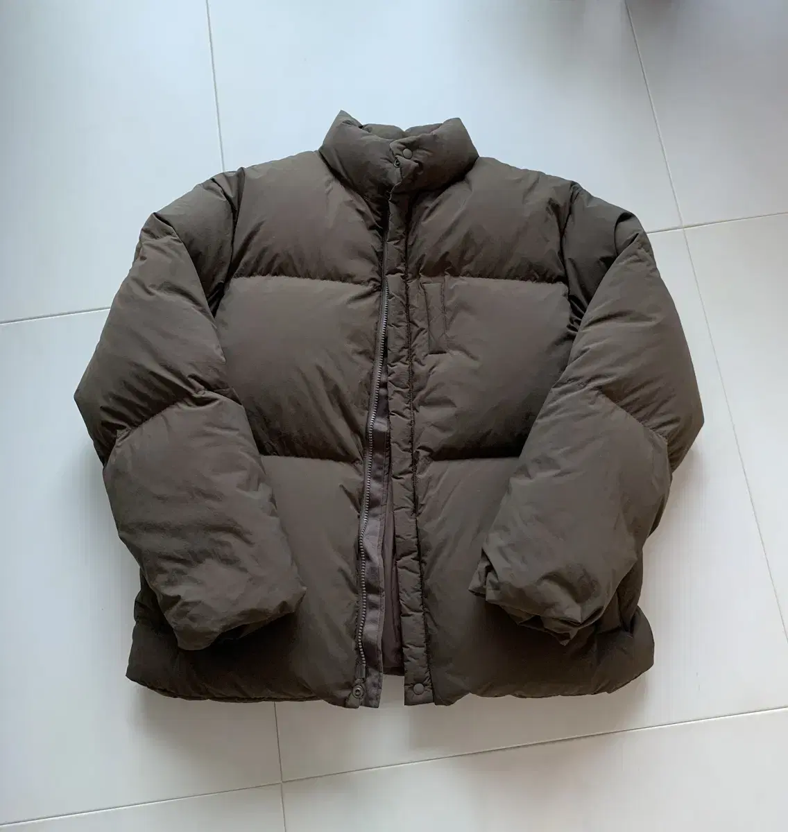 Espionage Creston Down Puffer Padded Brown XL sell v Padded