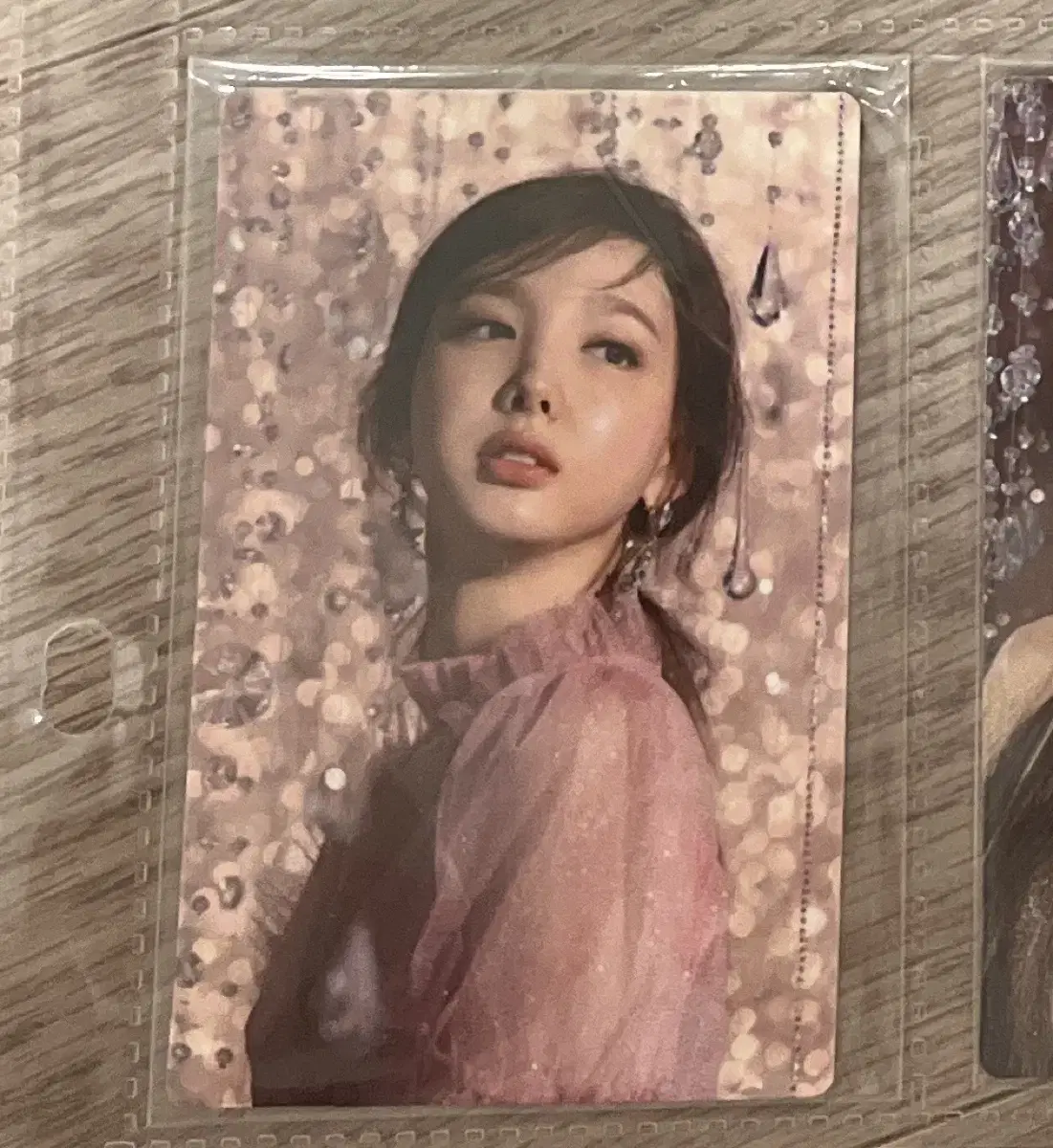 Twice pre-record nayeon photocard